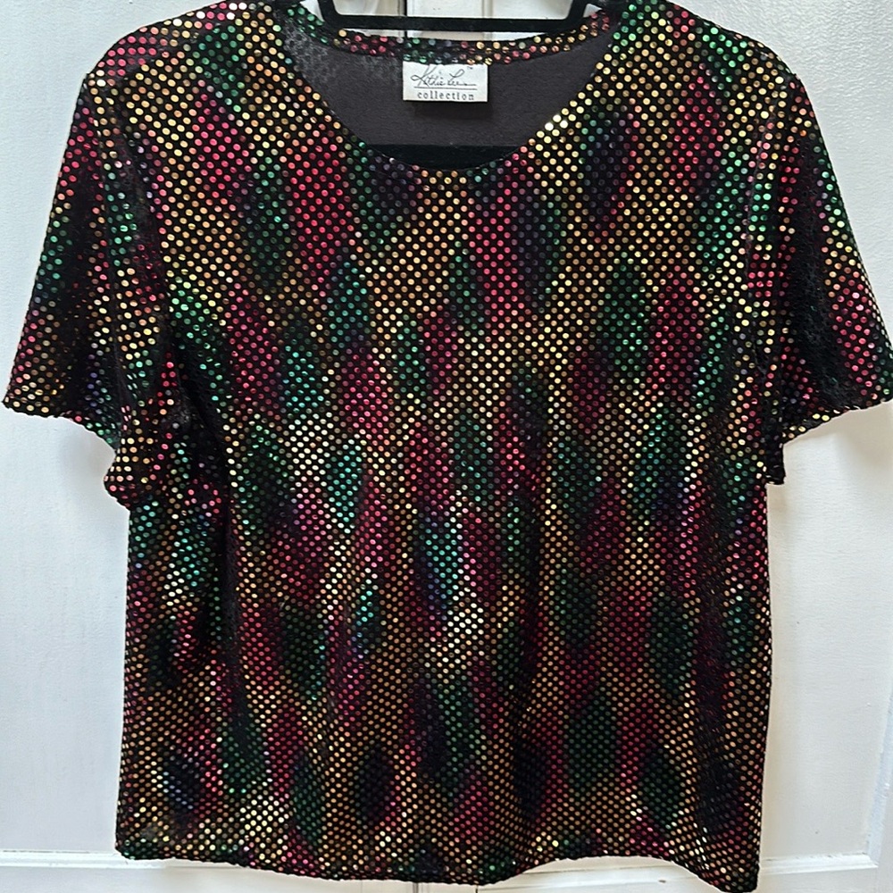 Kathie Lee disco top size large